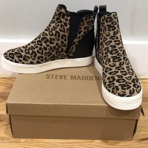Steve Madden Wedge High Top Sneakers